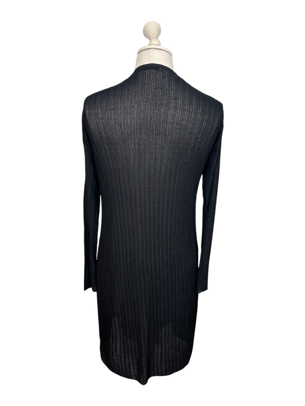 MM Lafleur The Graham Kimono Cardigan Sheer Rib - Picture 6 of 12